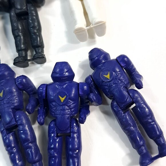 Manta Force was pretty cool for a little while. It might  Manta Force action figure set‎ 9 yellow blue black white Bluebird Toys 1986 mini